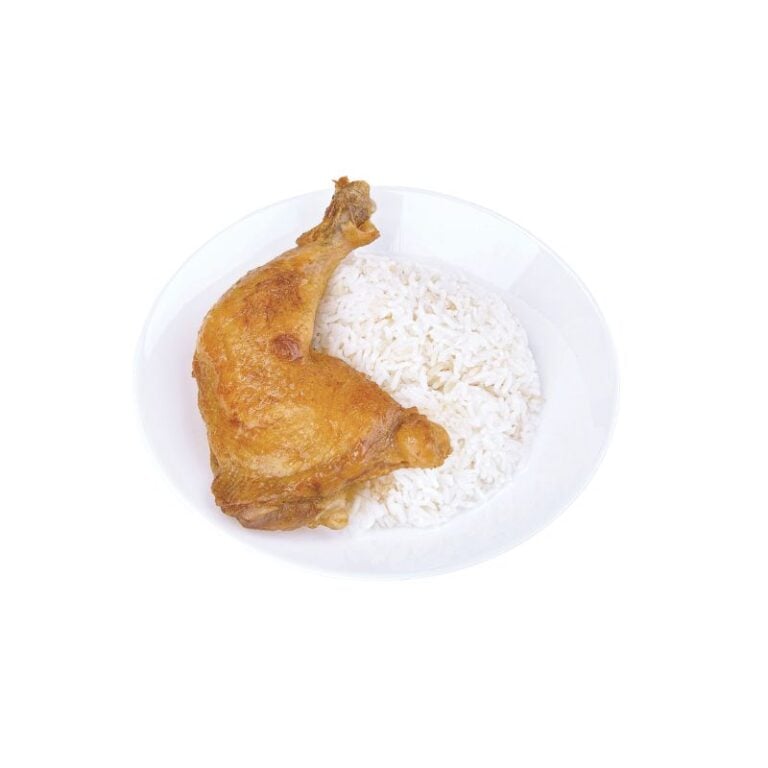 秘製鹽焗雞髀飯
