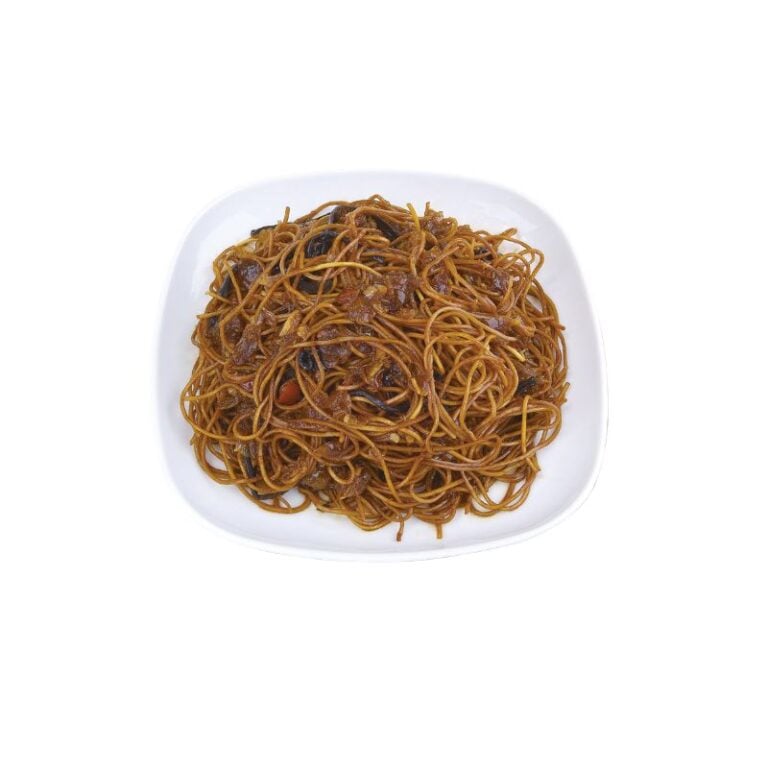 香蒜乾蔥醬汁撈麵