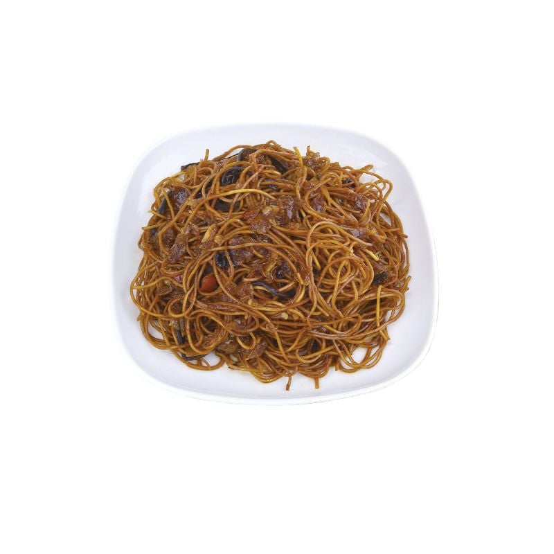 香蒜乾蔥醬汁撈麵