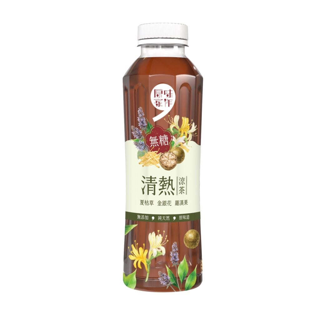 清熱涼茶 (無糖) 450mL