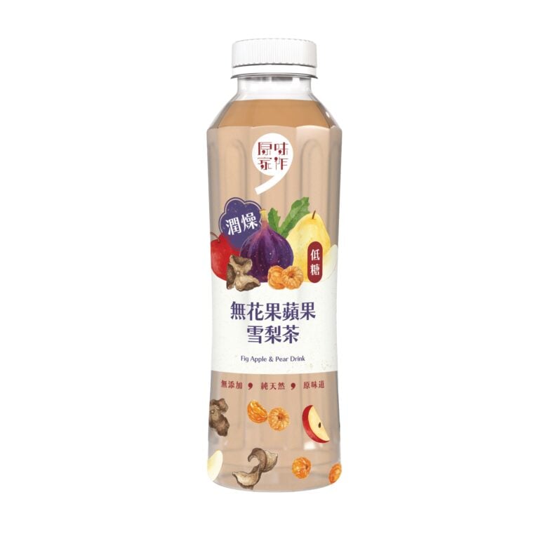 無花果蘋果雪梨茶 (低糖)  450mL