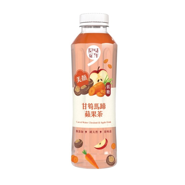 甘筍馬蹄蘋果茶 (低糖)  450mL