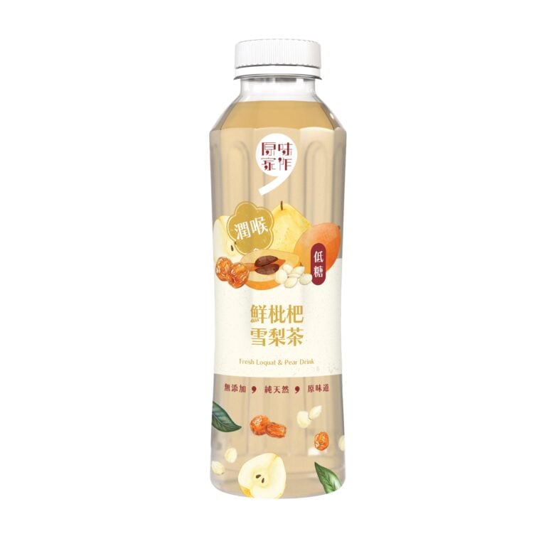 鮮枇杷雪梨茶 (低糖) 450mL