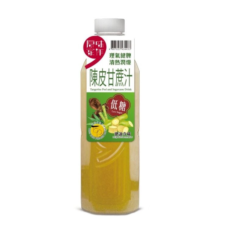 陳皮甘蔗汁 (低糖) 1L